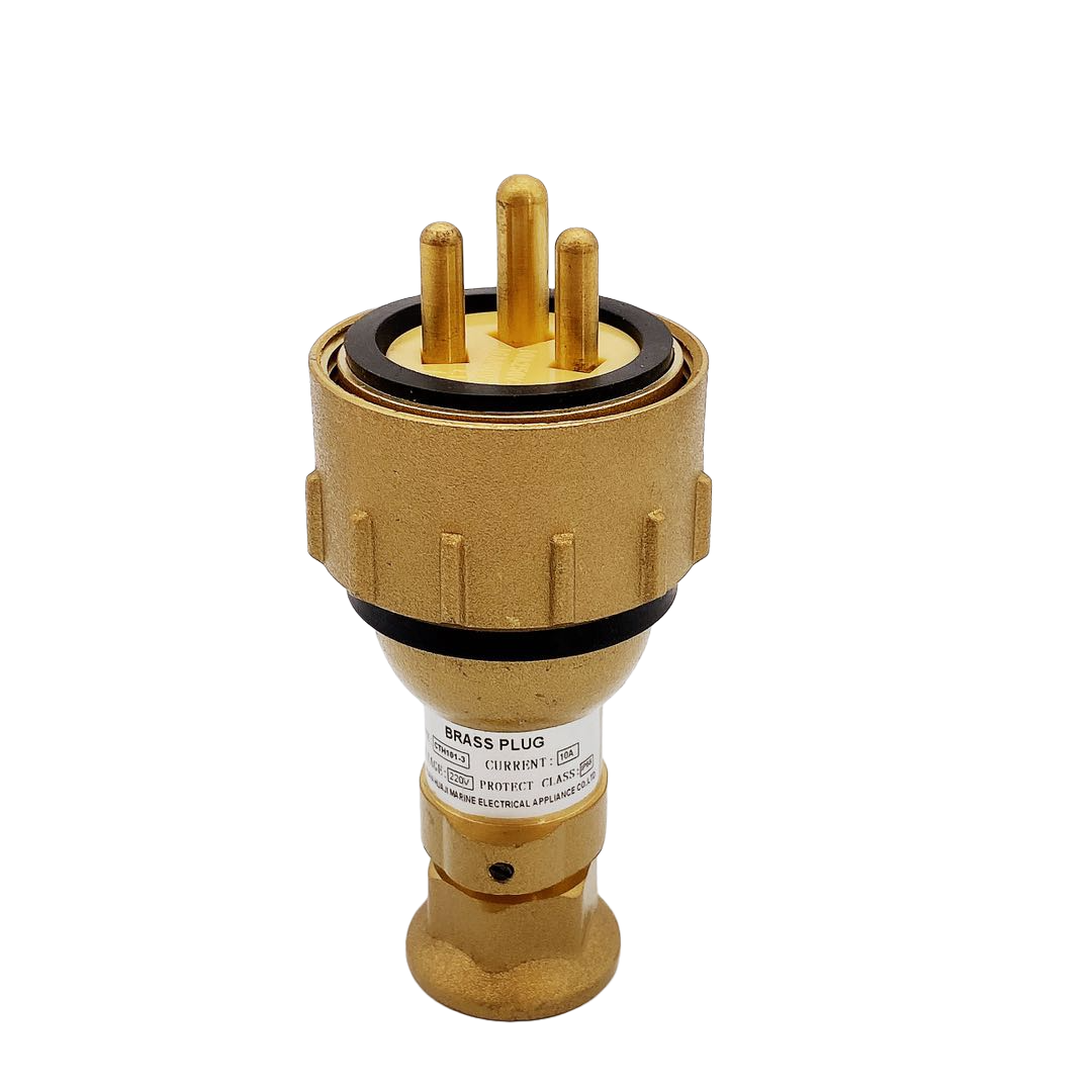 ปลั๊กทองเหลืองกันระเบิดทางทะเล-CTH101-3