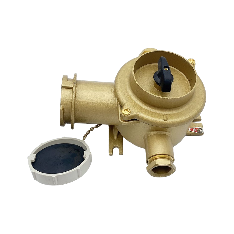 เต้ารับน้ำทองเหลืองมารีน-CZKS 2-2 2I4